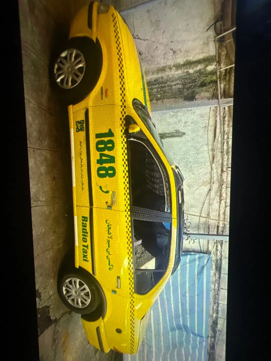 فروش تاکسی بیسیم ( سمند)|خودرو سواری و وانت|لاهیجان, خمیر کلایه|دیوار