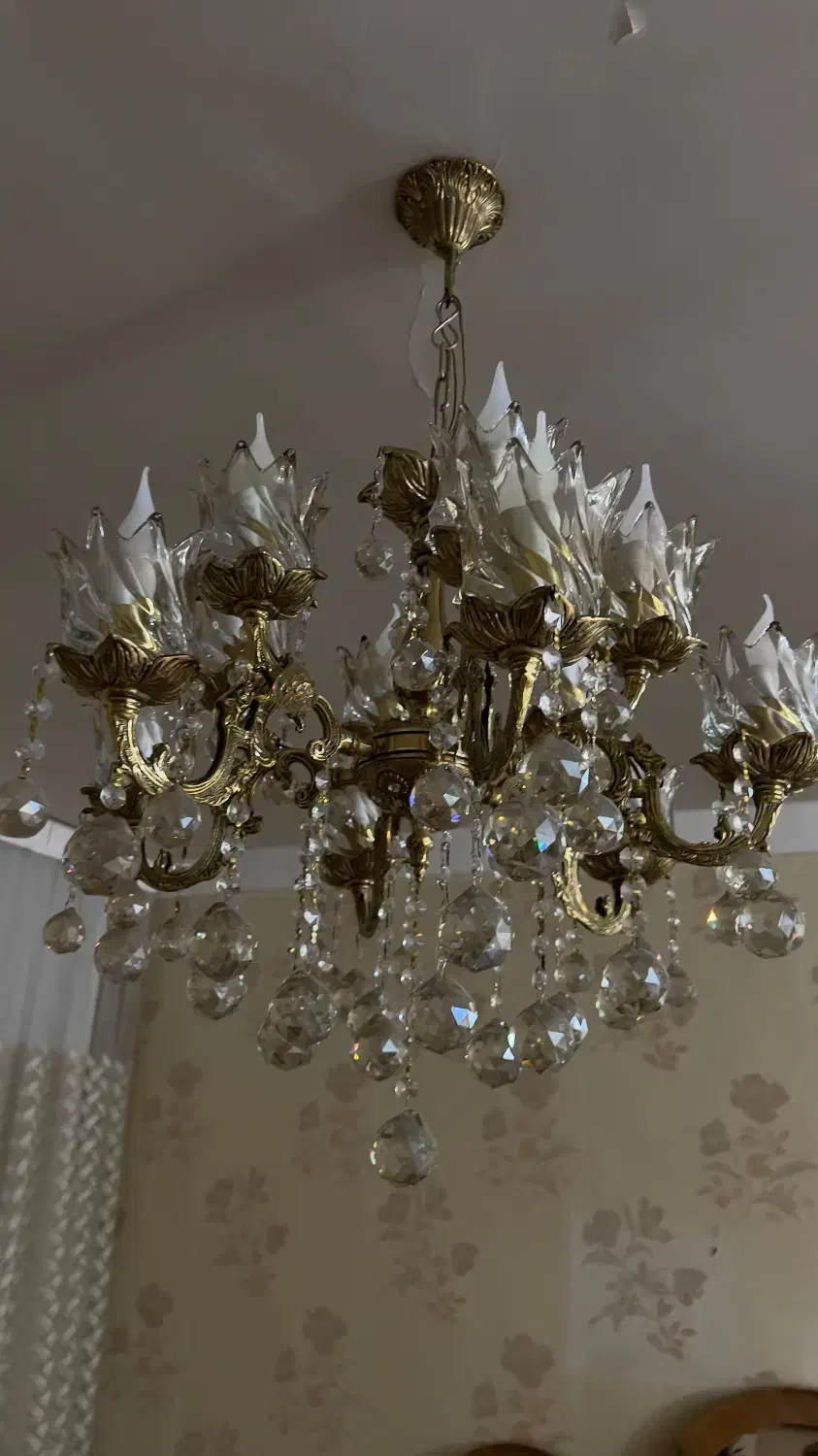 لوستر ۱۲شغله|لوستر و چراغ آویز|تهران, جوادیه|دیوار