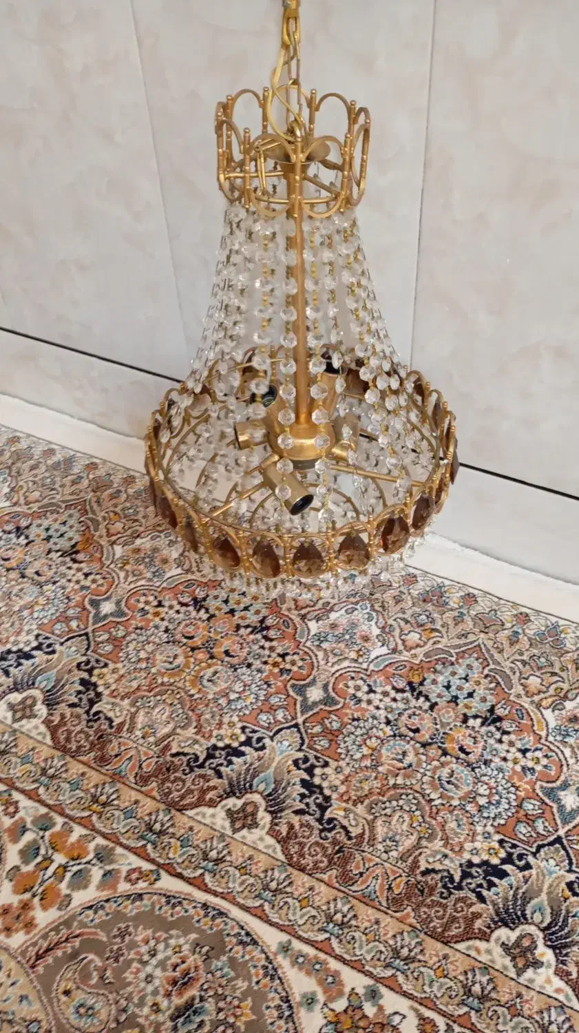 لوستر قدیمی|لوستر و چراغ آویز|کاشان, فاز ۲ ناجی آباد|دیوار