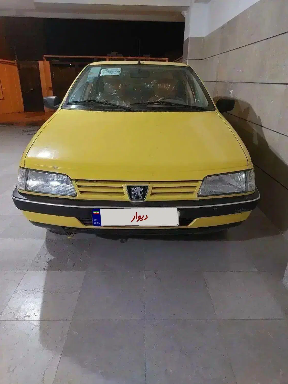 تاکسی پژو ۹۵ گردشی بدون رنگ|خودرو سواری و وانت|کرمانشاه, |دیوار