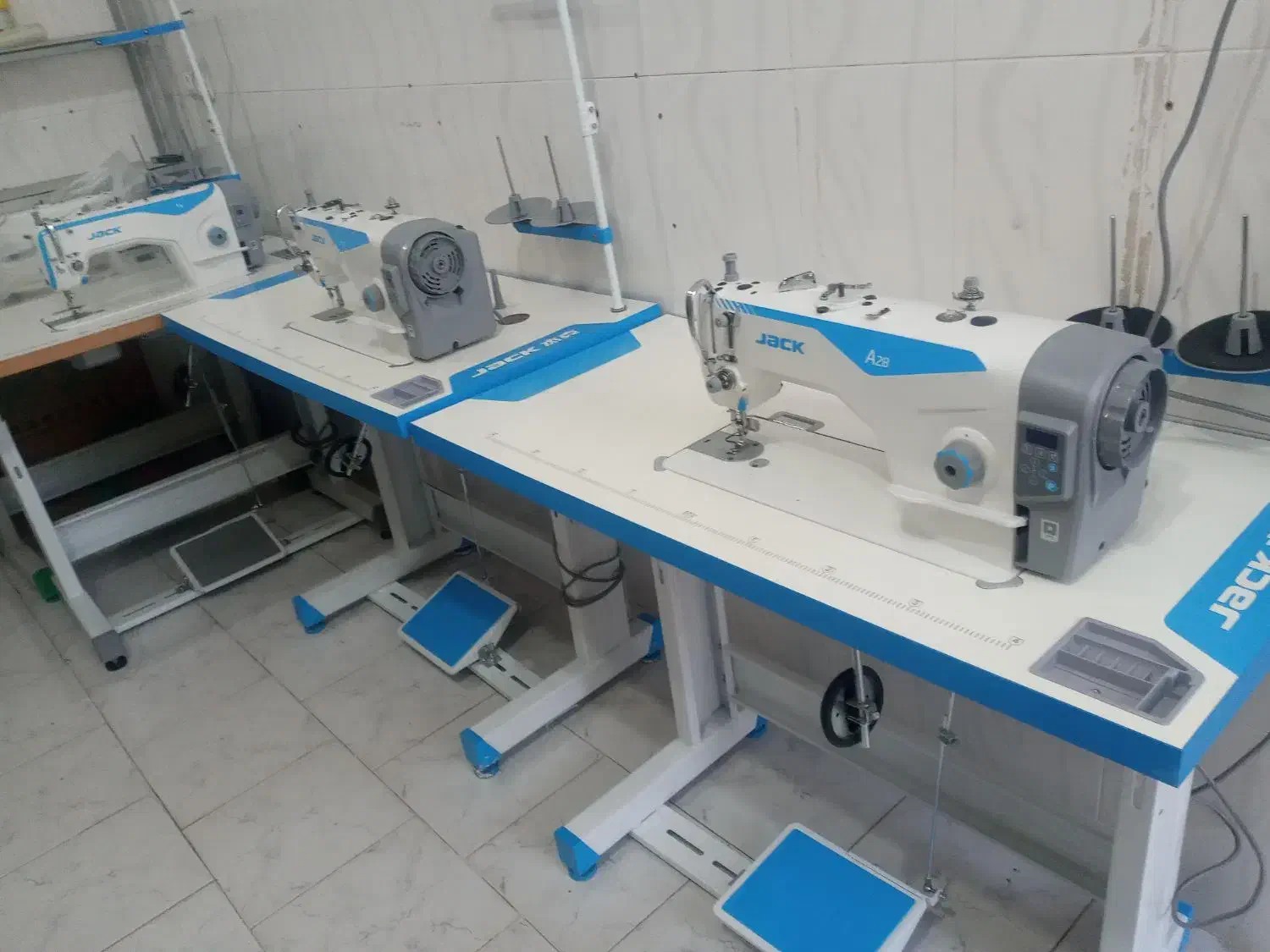 چرخ خیاطی جک نخ زن A2وF12|چرخ خیاطی و ریسندگی|مهاباد (آذربایجان غربی), |دیوار