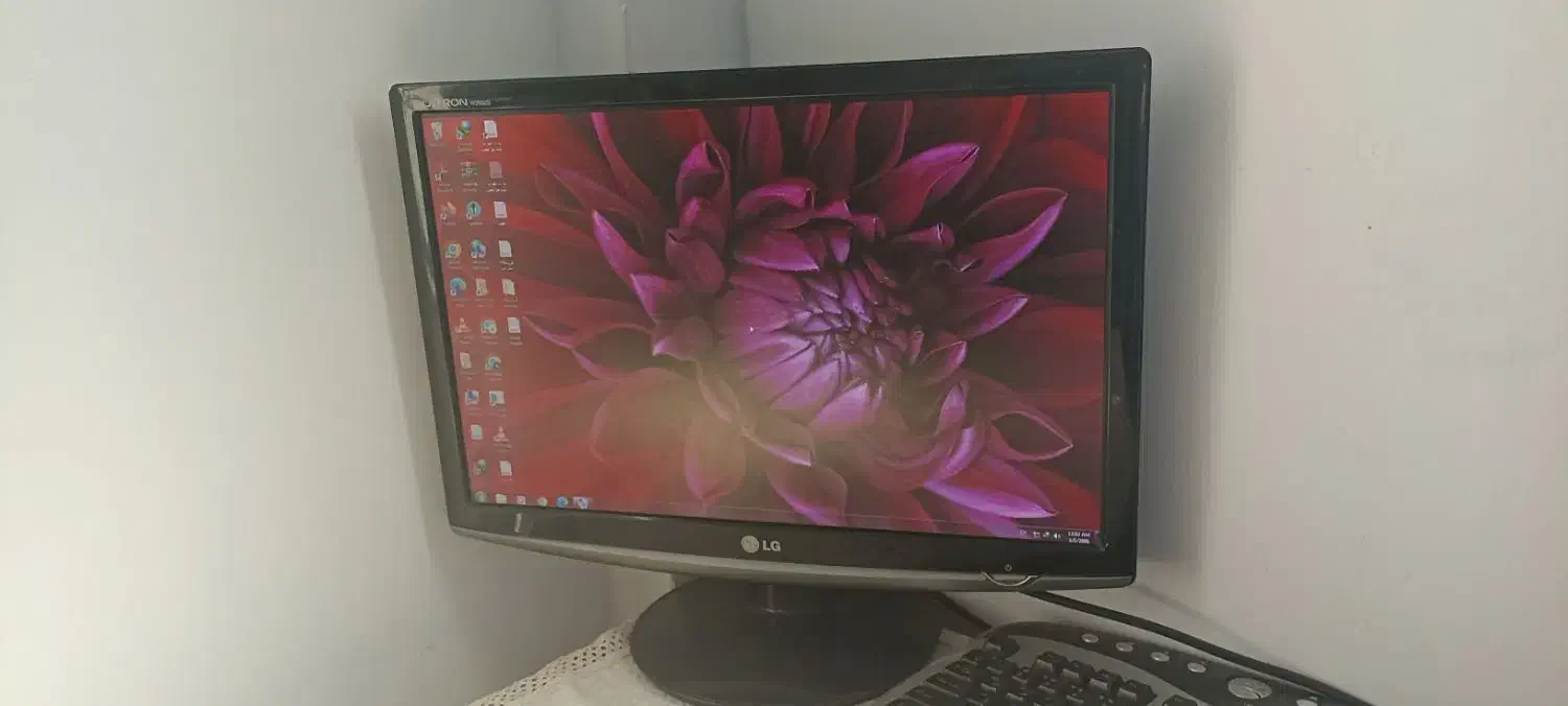 کامپیوتر سالم با مانیتور و کیبورد|رایانه رومیزی|ملارد, |دیوار