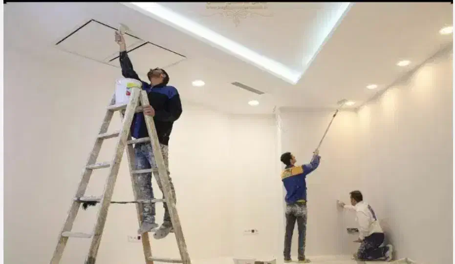 نقاشی و رنگ  آمیزی ساختمان اجرای کناف ایران|خدمات پیشه و مهارت|کیش, |دیوار