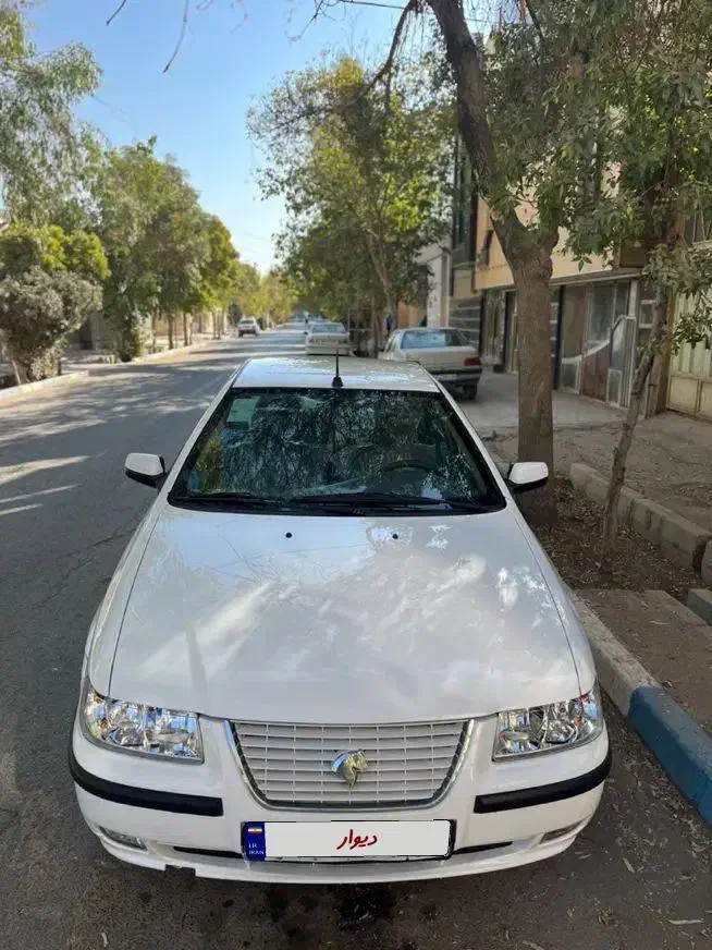 سمند LX ef7 سفید ۱۳۹۸ دوگانه فابریک مخزن بزرگ|خودرو سواری و وانت|شاهین‌شهر, گزبرخوار|دیوار