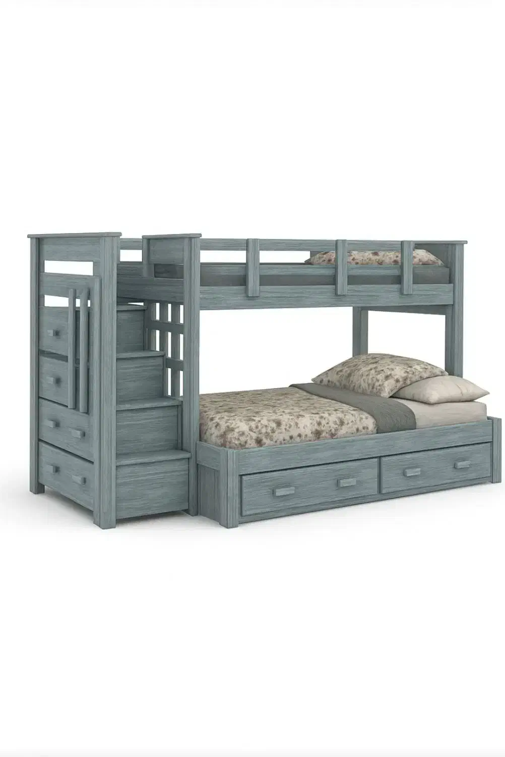 تخت دوطبقه چوب|تخت و سرویس خواب|کرج, حصارک بالا|دیوار