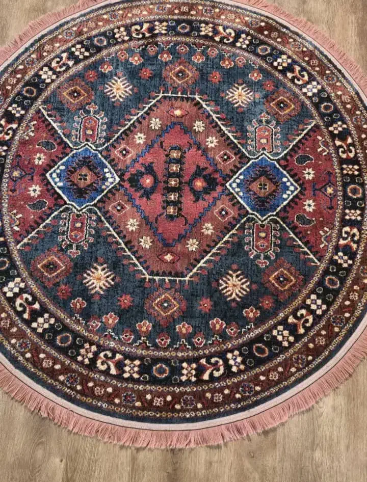 فرش گرد|فرش|اصفهان, کوی امیریه|دیوار