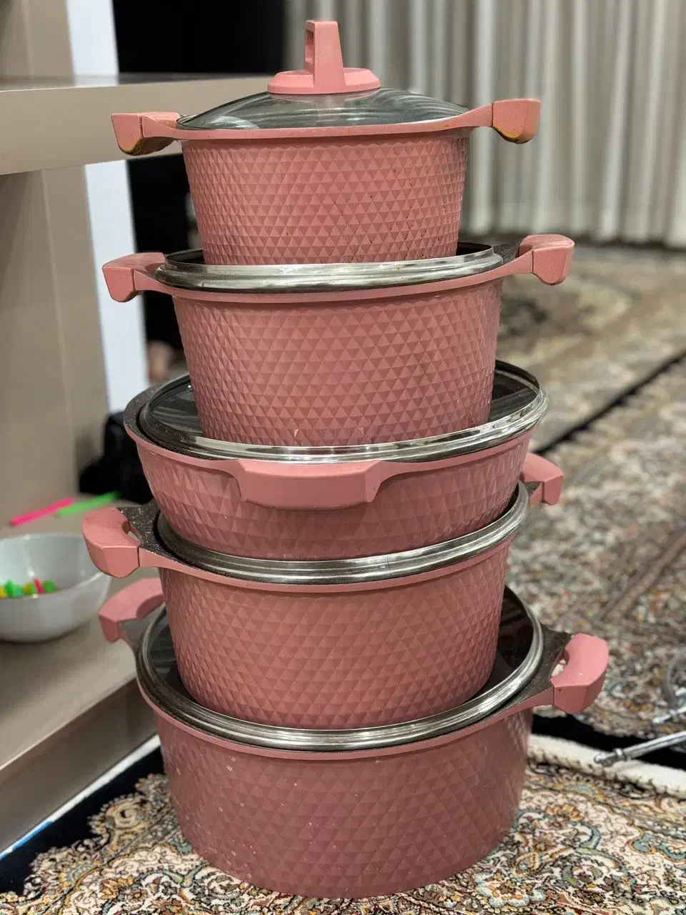 قابلمه یونیک ۱۰ پارچه|ظروف پخت‌وپز|درگزین, |دیوار