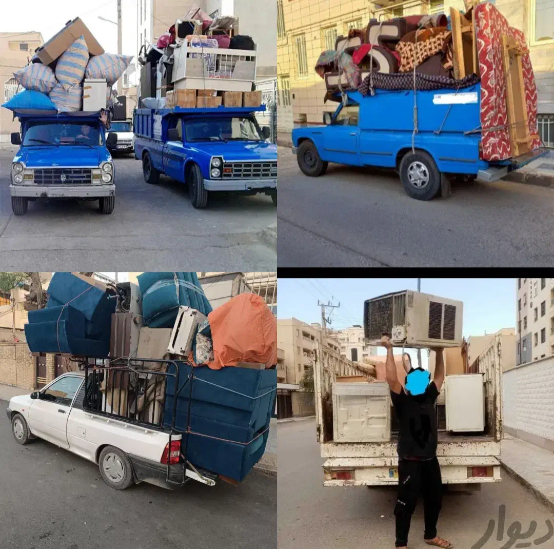 شرکت وانت بار نیسان بار شهری وشهرستان|خدمات حمل و نقل|اهواز, گلستان|دیوار