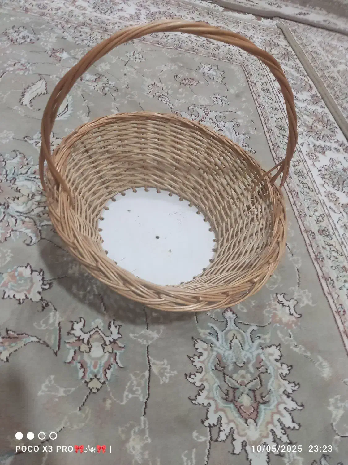 سبد حصیری|صنایع دستی و سایر لوازم تزئینی|شیراز, مسلم|دیوار