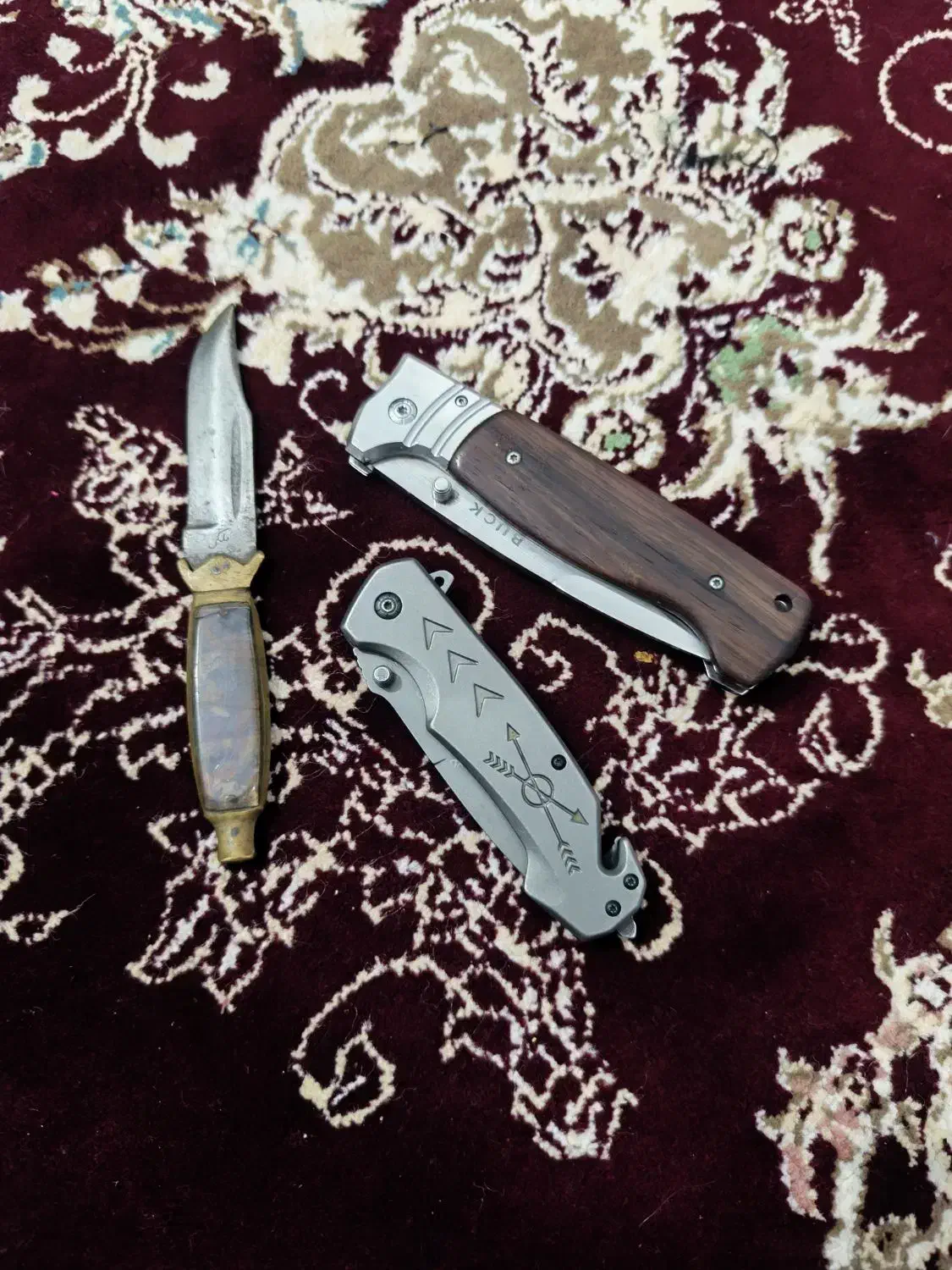 3عدد چاقو جدید|کوهنوردی و کمپینگ|کارون, |دیوار