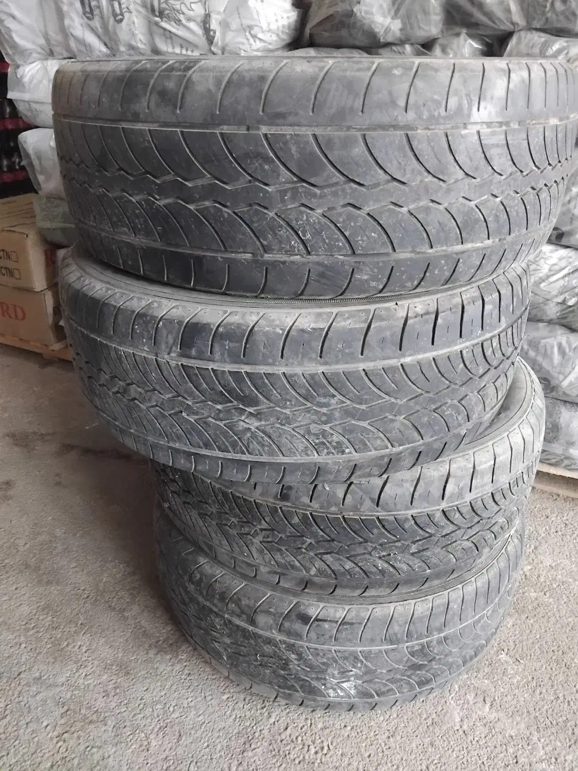 ۴ حلقه لاستیک سایز ۱۶|قطعات یدکی و لوازم جانبی|اردبیل, |دیوار