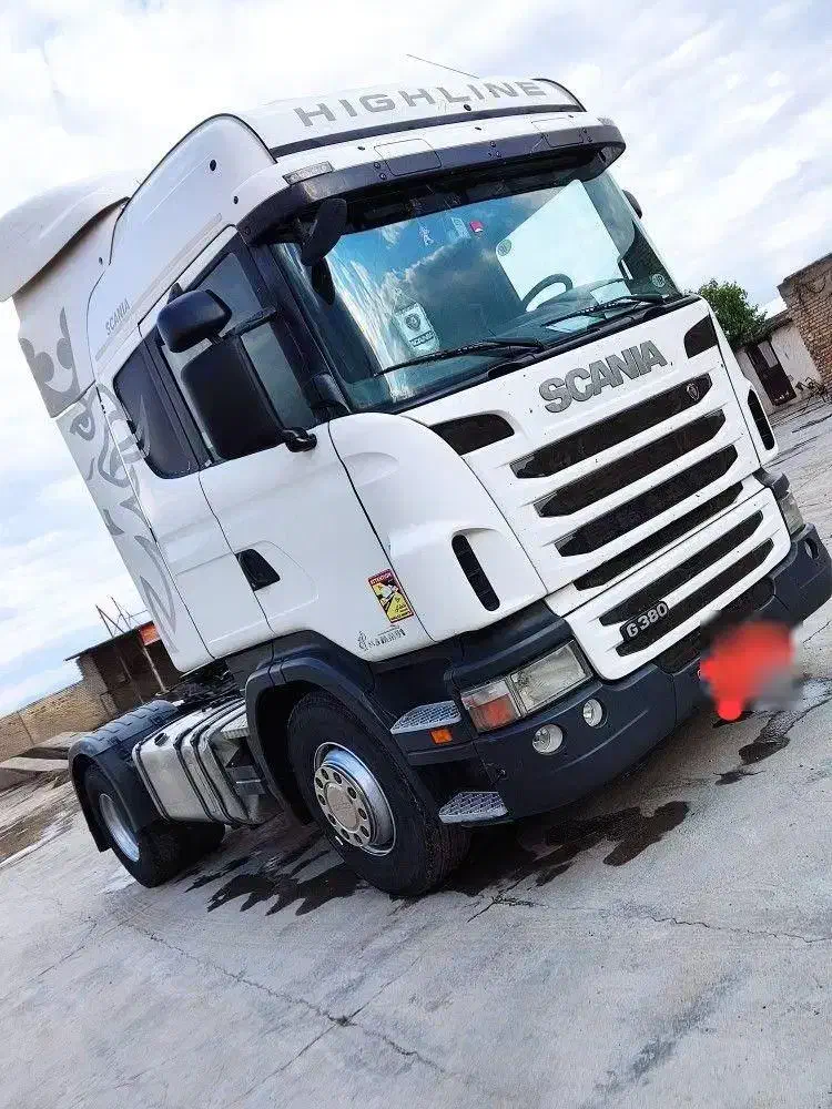 اسکانیا 380 ۶دنده بی رنگ|خودرو سنگین|گنبد کاووس, |دیوار