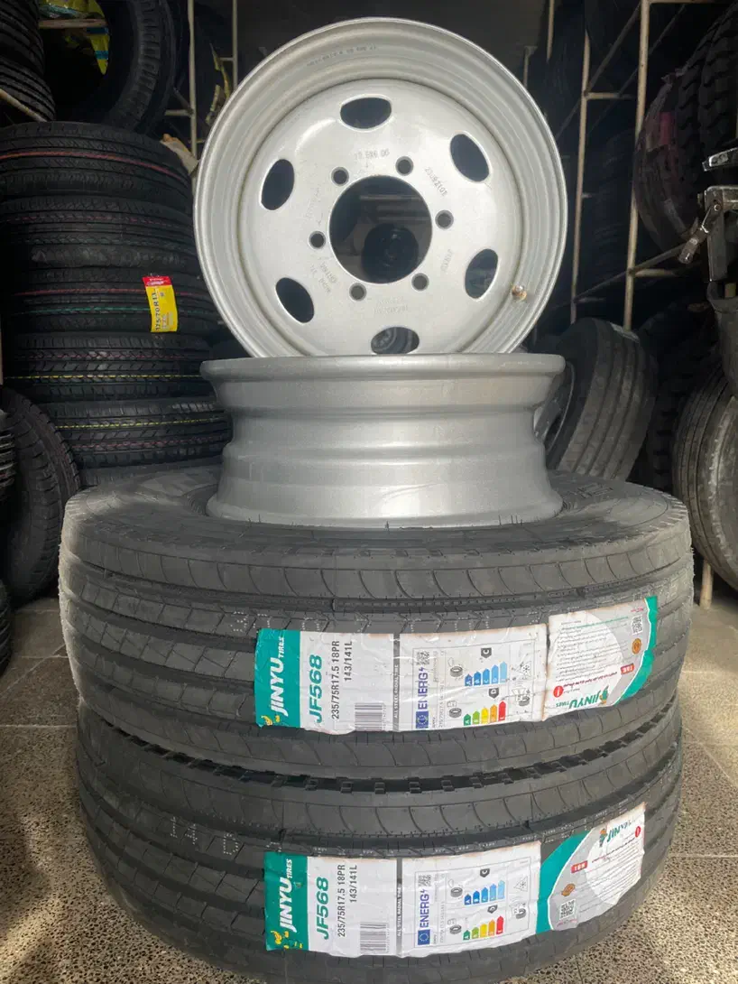 لاستیک تیوبلس ۲۳۵/۷۵R17.5 جین یو 2025 مشهد|قطعات یدکی و لوازم جانبی|مشهد, پورسینا|دیوار