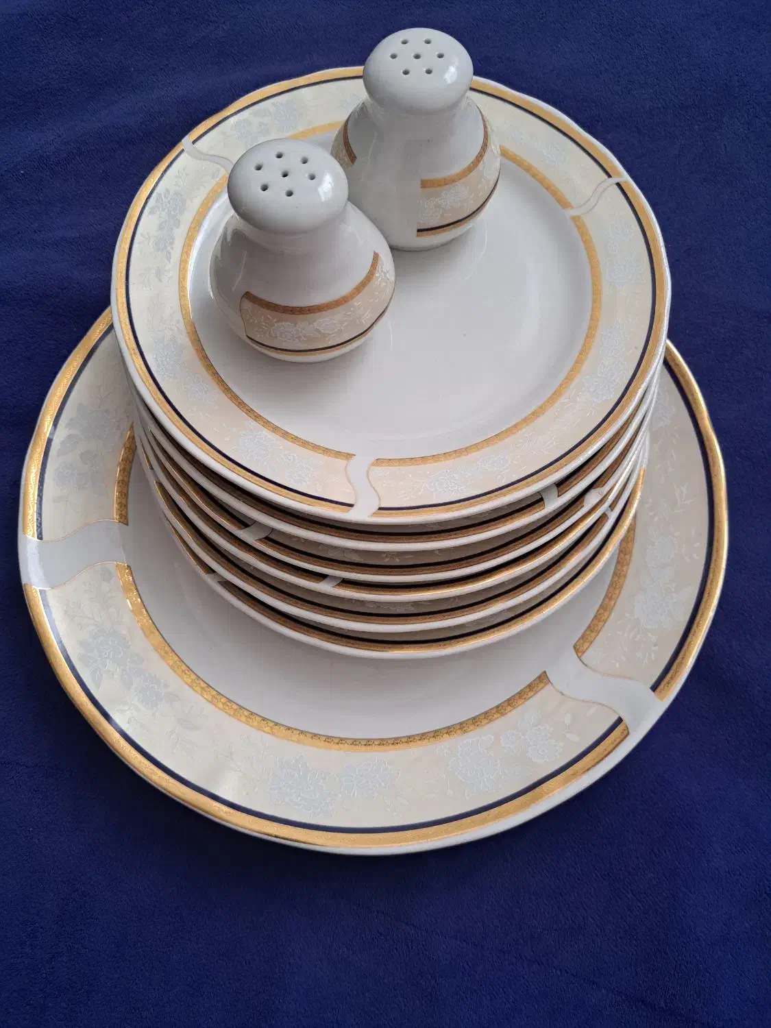 سرویس ۶ نفره خیار خوری|ظروف سرو و پذیرایی|لنجان, |دیوار