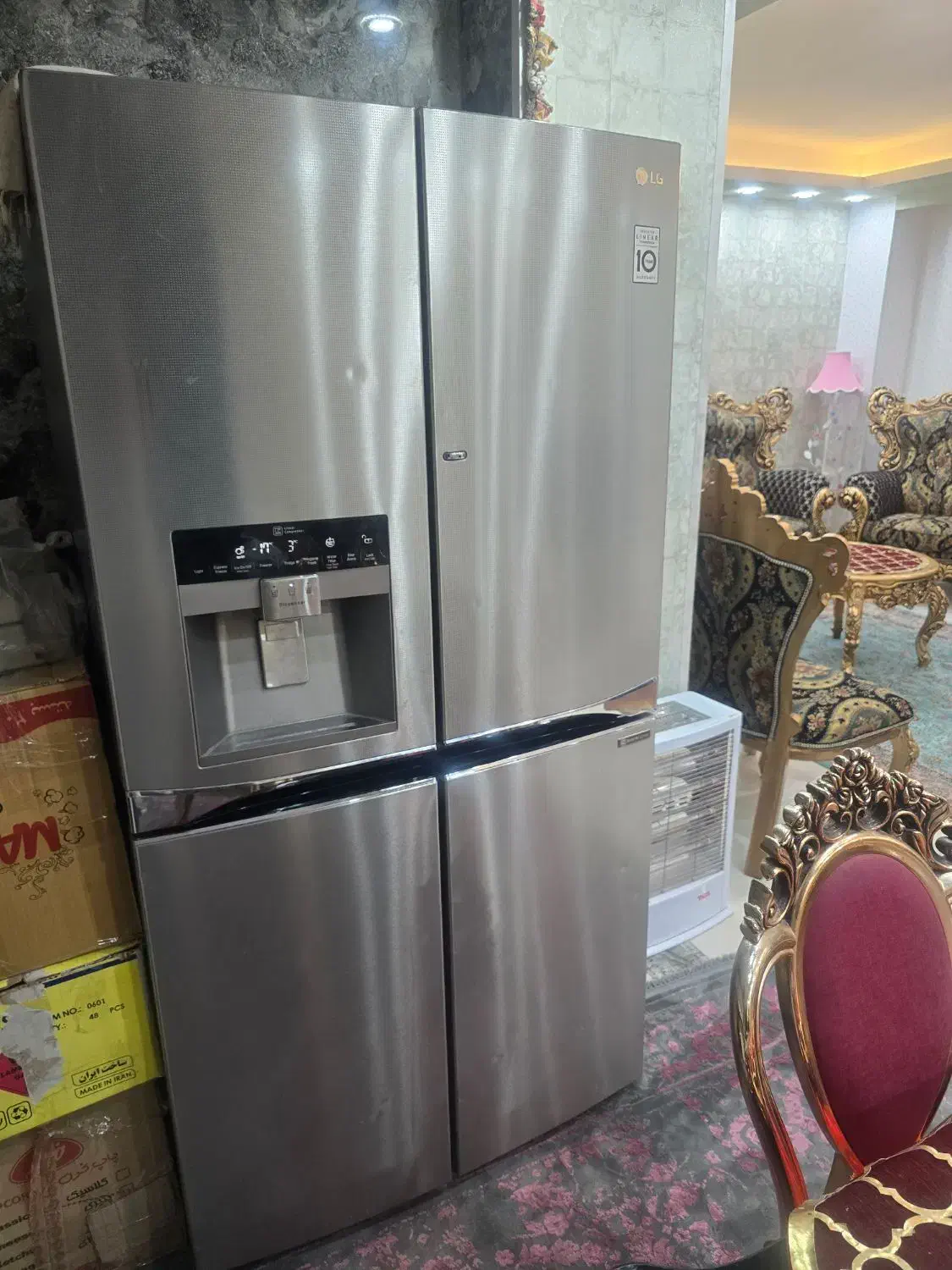 یخچال اصل ال‌جی دور این دور|یخچال و فریزر|ایلام, |دیوار