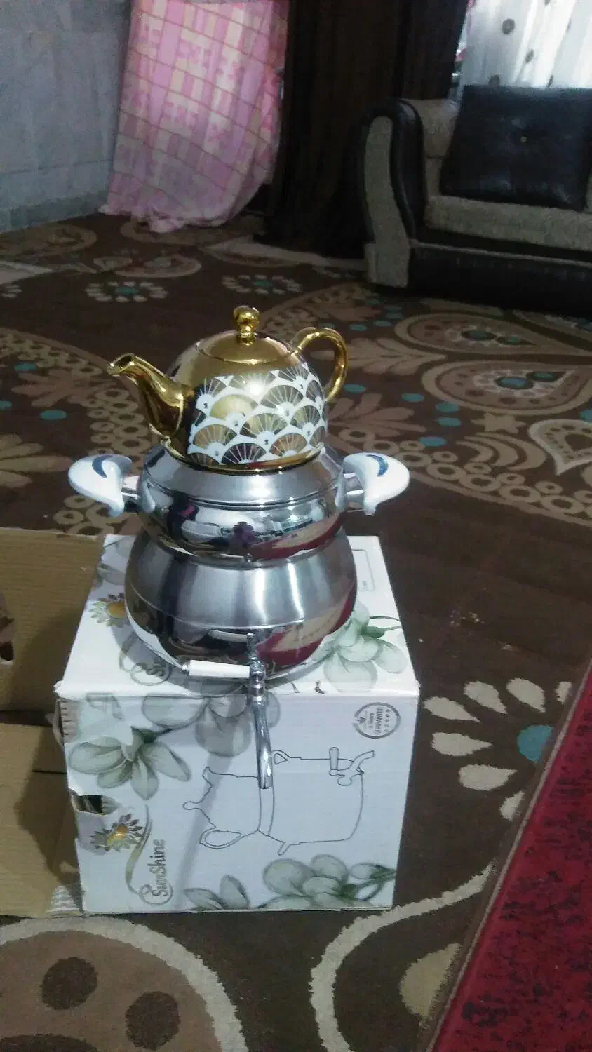 کتری قوری نونو|قوری، کتری، قهوهساز دستی|نجفآباد, یزدانشهر|دیوار