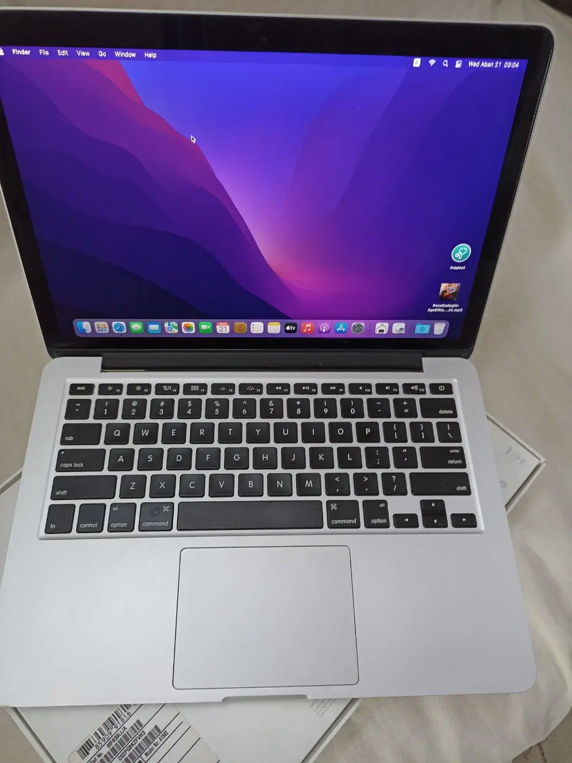 MacBook Pro 2015Retina کارتن|رایانه همراه|اصفهان, آهنگران|دیوار