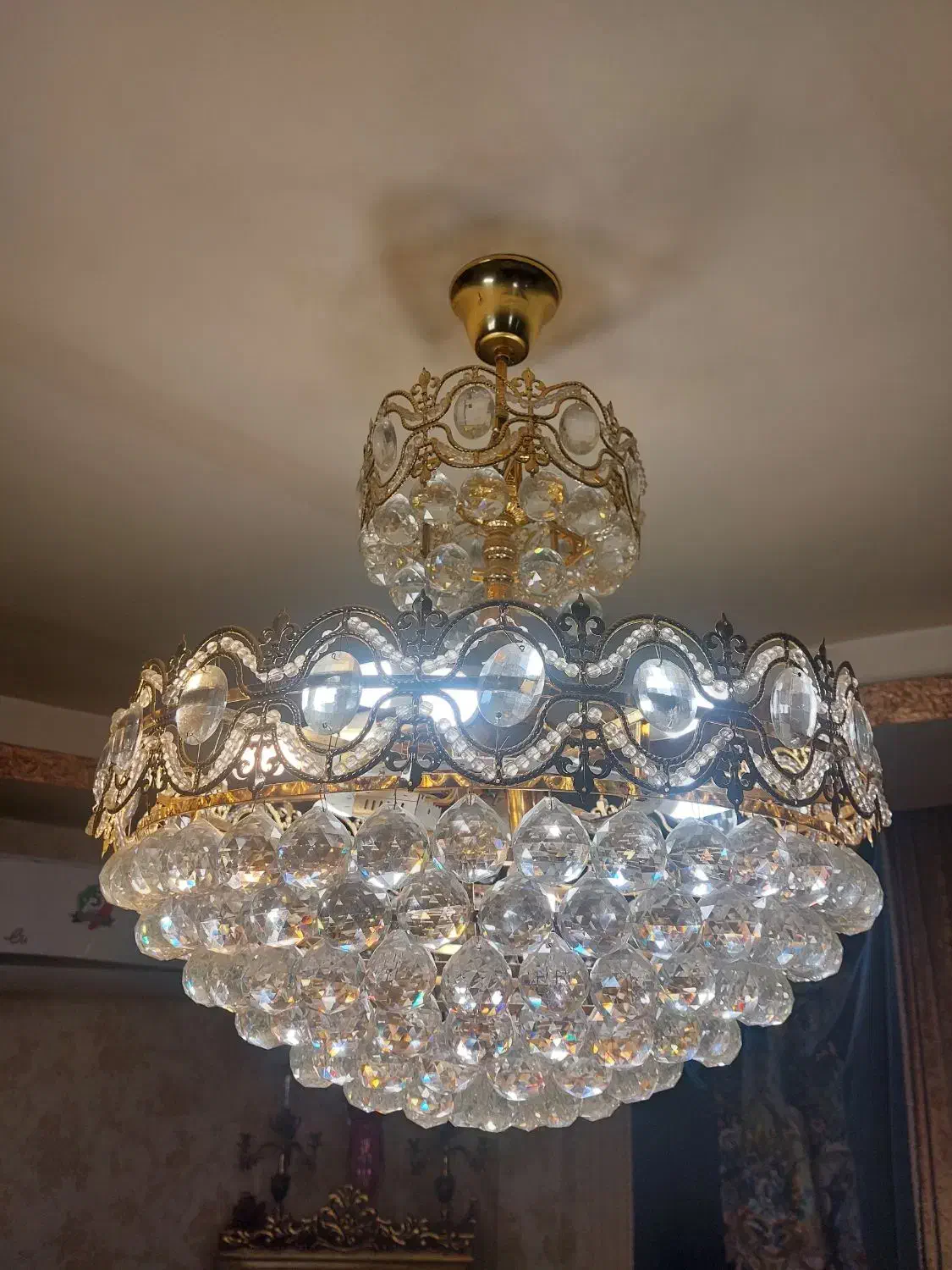 لوستر|لوستر و چراغ آویز|ورامین, ورامین|دیوار