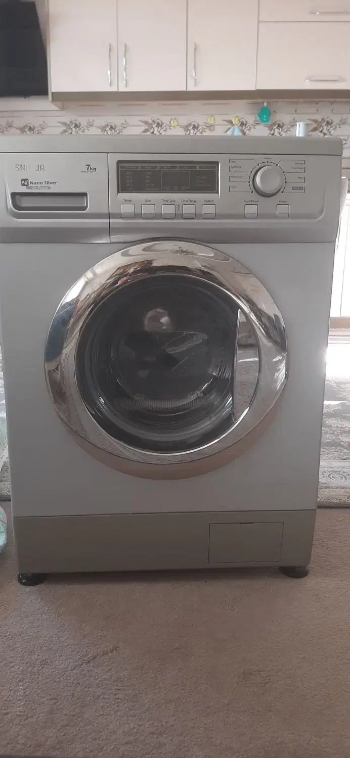 ماشین لباسشویی اسنوا ۷ کیلو در نو|ماشین لباسشویی و خشک‌کن لباس|اردبیل, |دیوار