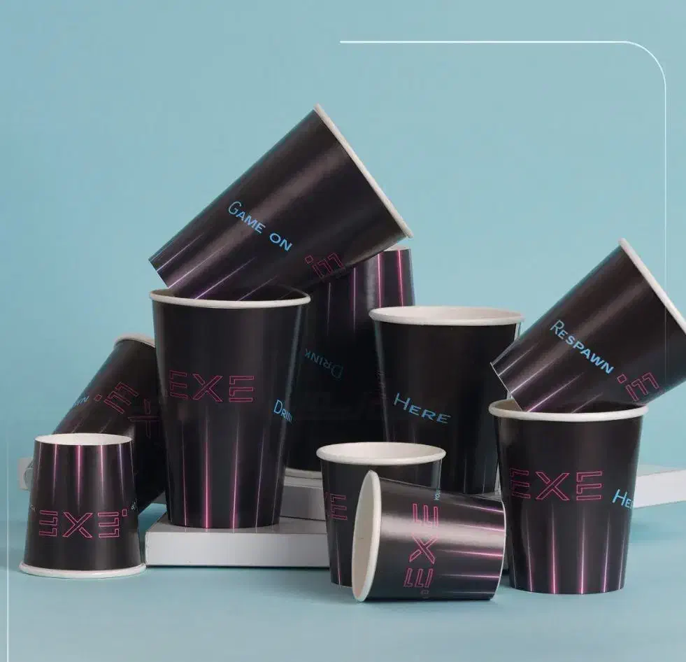 تولید انواع لیوان کاغذی دستمال کاغذی سفره زباله|ظروف نگهدارنده، پلاستیکی، یک‌بارمصرف|بم, |دیوار