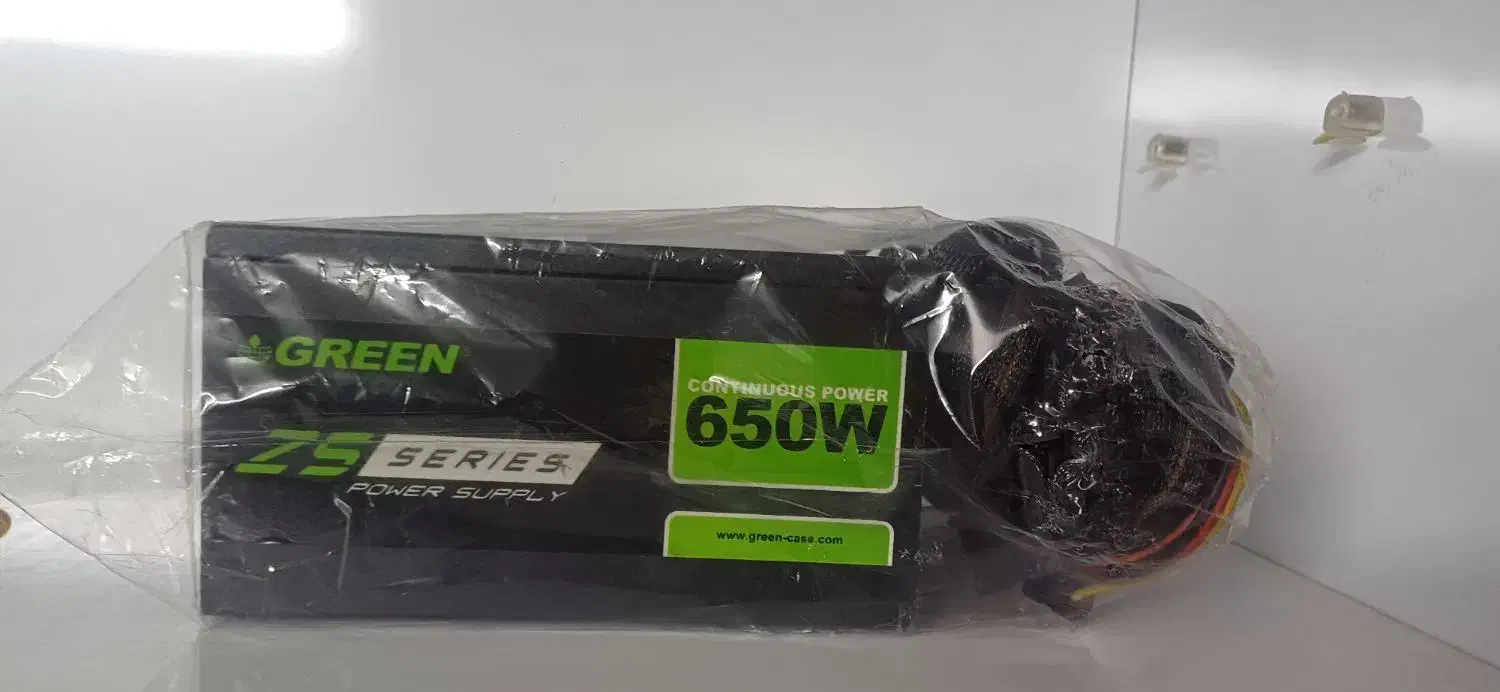 پاور گرین 650WAT سری Z5|قطعات و لوازم جانبی رایانه|شیراز, شهرک پرواز|دیوار