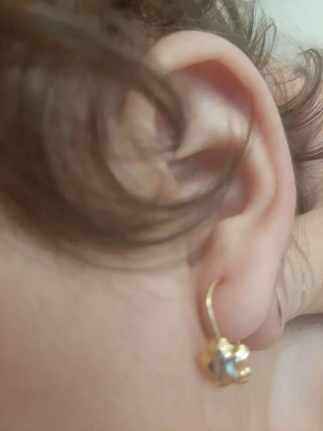 یک لنگ گوشواره بچگانه طلا گم شده|جواهرات|مشهد, کوثر|دیوار