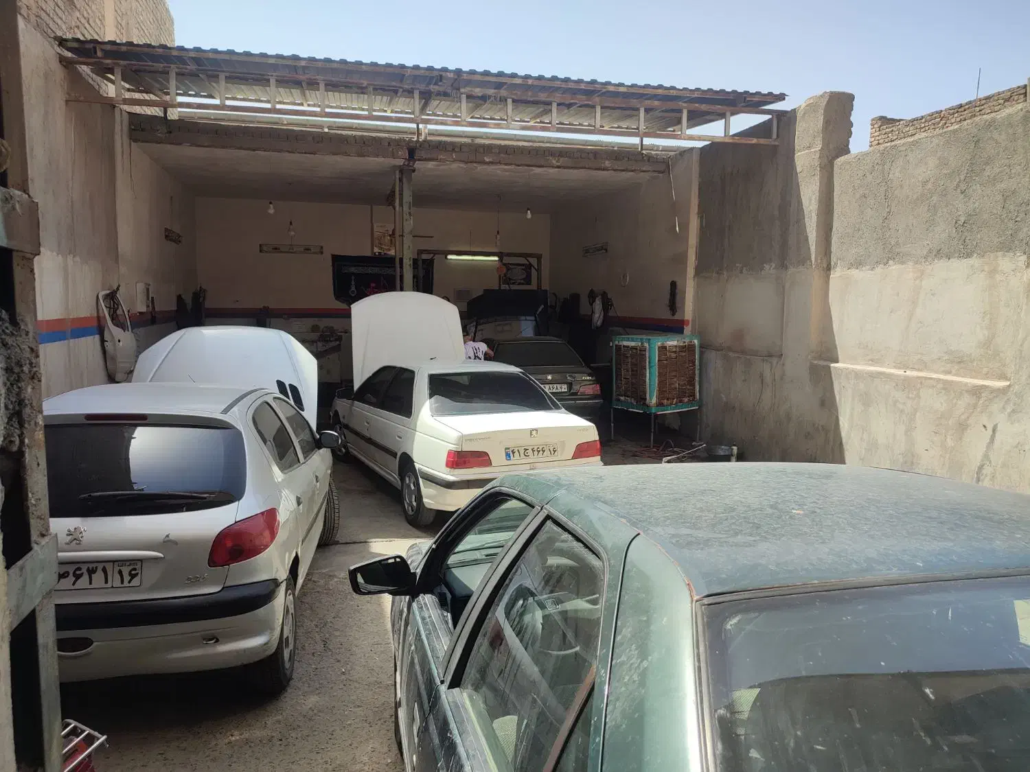 اجاره یک باب مغازه داخل گاراژ جهت شغل جلوبندی|اجارهٔ مغازه و غرفه|قم, طلاب غیر ایرانی|دیوار