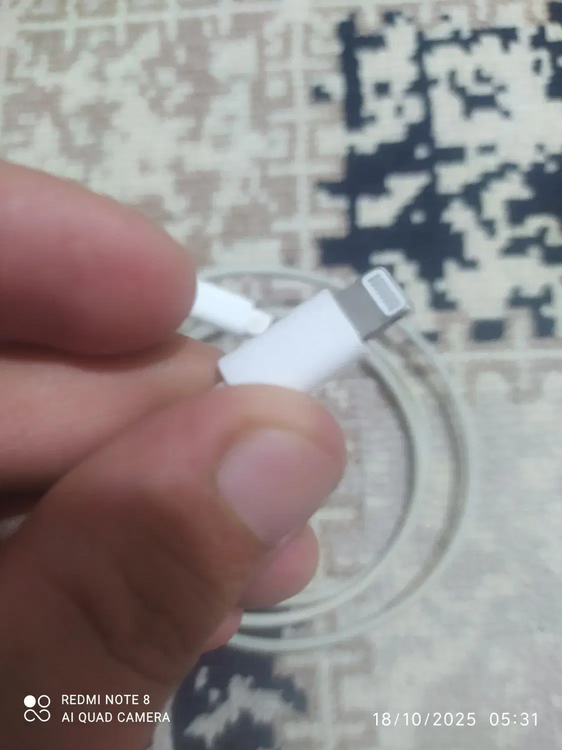 کابل شارژر آیفون اصلی|لوازم جانبی موبایل و تبلت|نورآباد, |دیوار