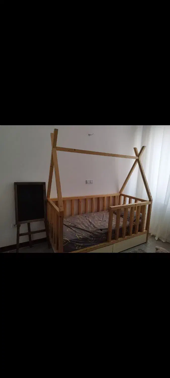 تخت کودک و نوجوان|تخت و سرویس خواب|شیراز, شیمی گیاه|دیوار