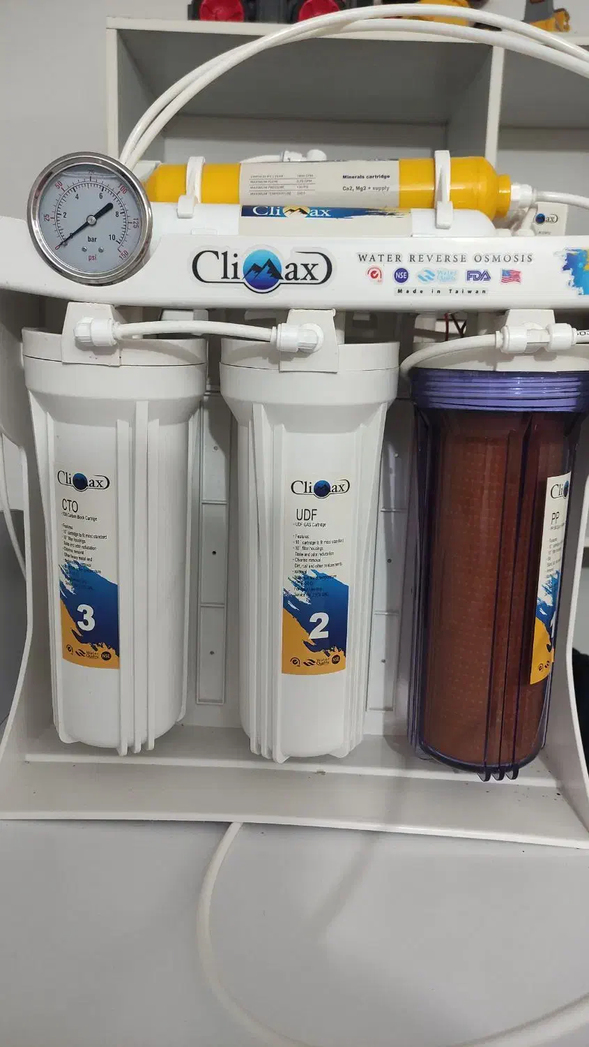 تصفیه آب 6مرحله ای کلایمکس هک تایوانی نو نو|آب‌سردکن و تصفیه آب|گرگان, |دیوار