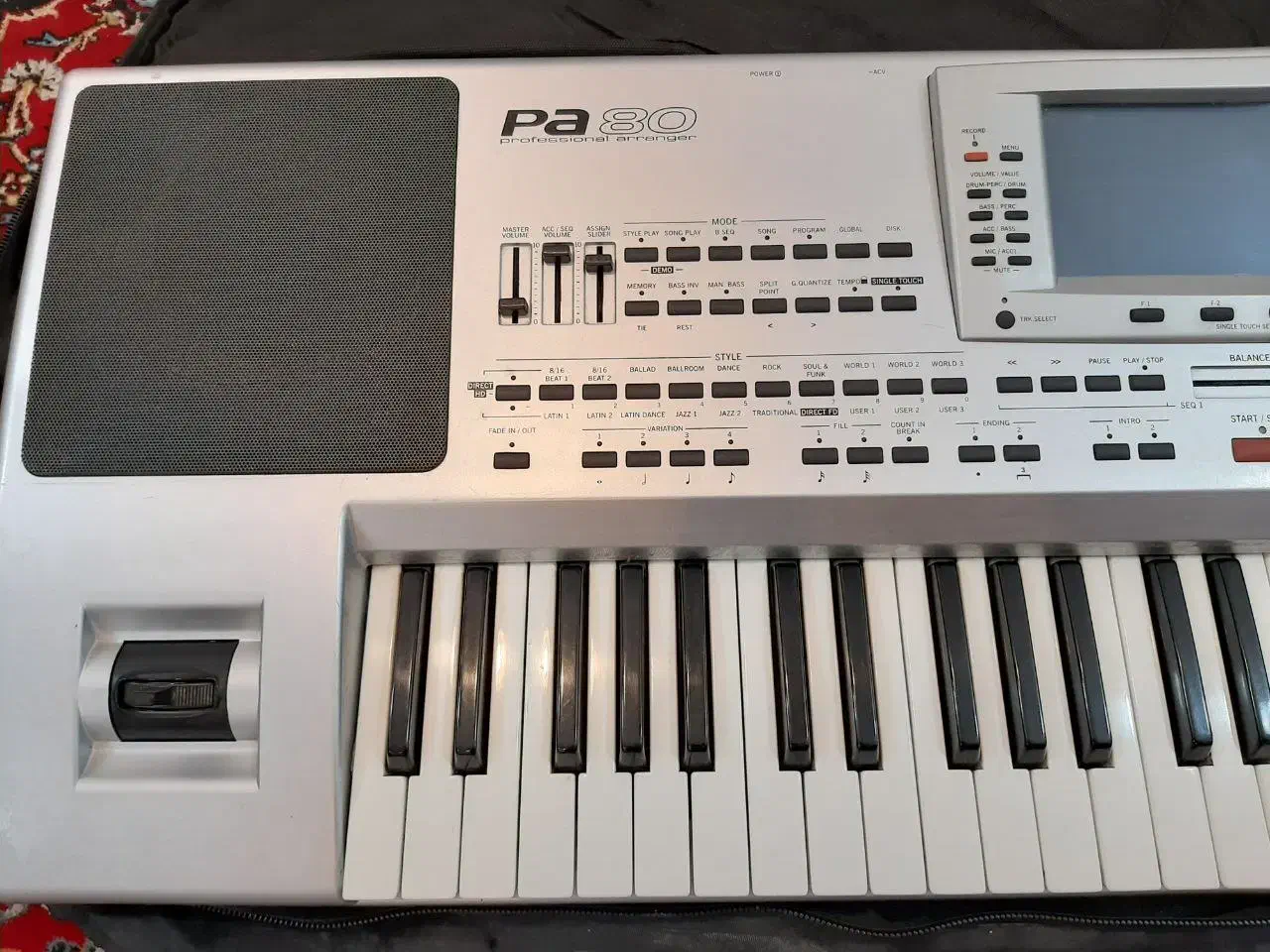 کیبورد KORG PA80 در حد و تمیز|پیانو، کیبورد، آکاردئون|بهبهان, |دیوار