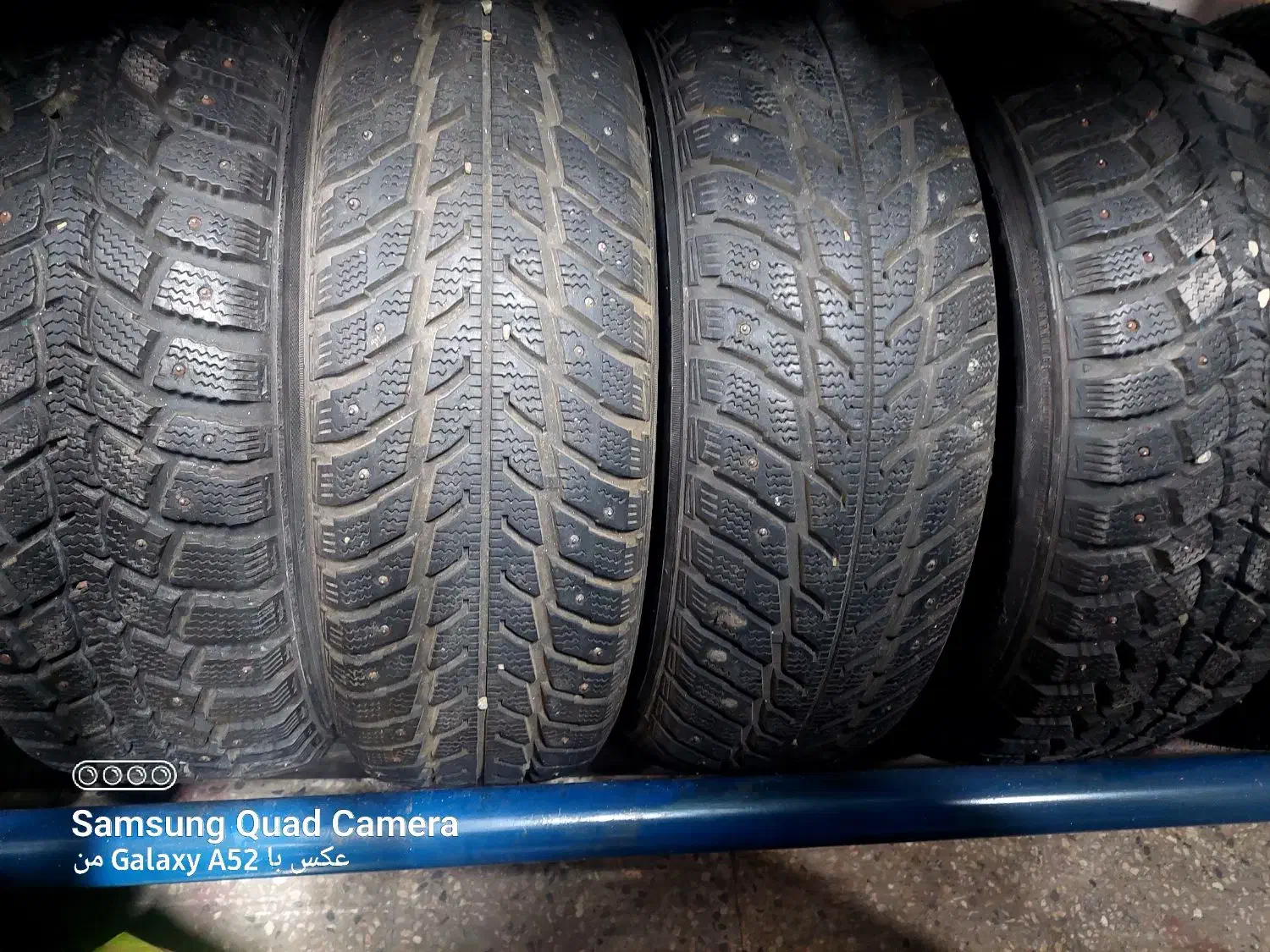 ۲ جفت لاستیک یخ شکن ۱۸۵.۶۵.۱۴.مخصوص پژو|قطعات یدکی و لوازم جانبی|تهران, حکیمیه|دیوار