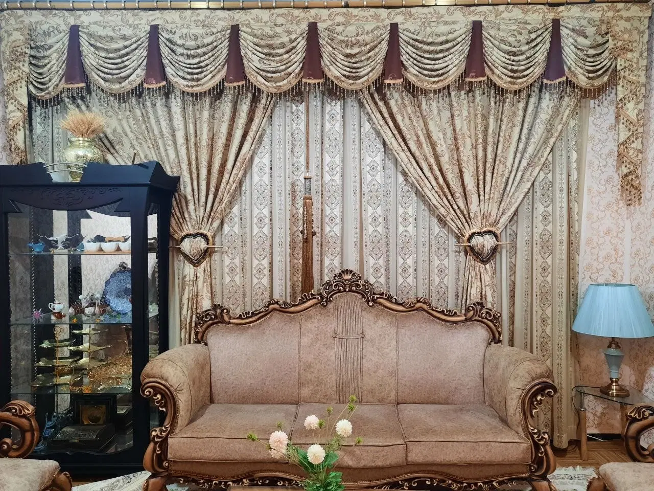 پرده|پرده، رانر، رومیزی|دهدشت, |دیوار