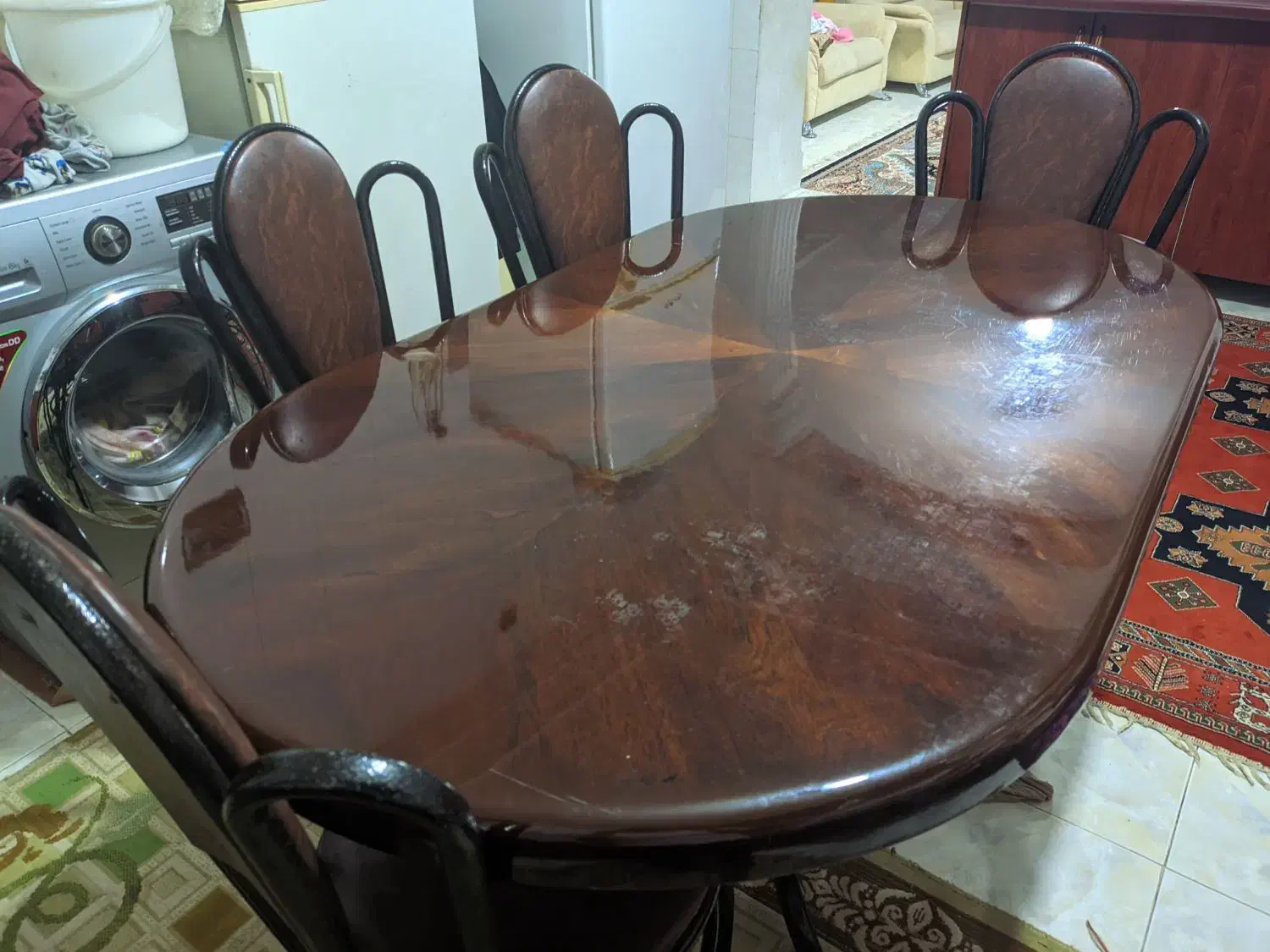 میز غذا خوری|میز و صندلی غذاخوری|شیراز, طلاب|دیوار