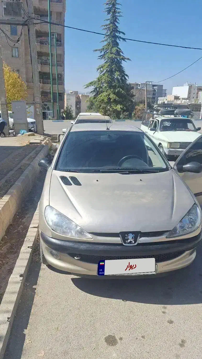 206مدل ۱۳۸۰|خودرو سواری و وانت|یاسوج, |دیوار