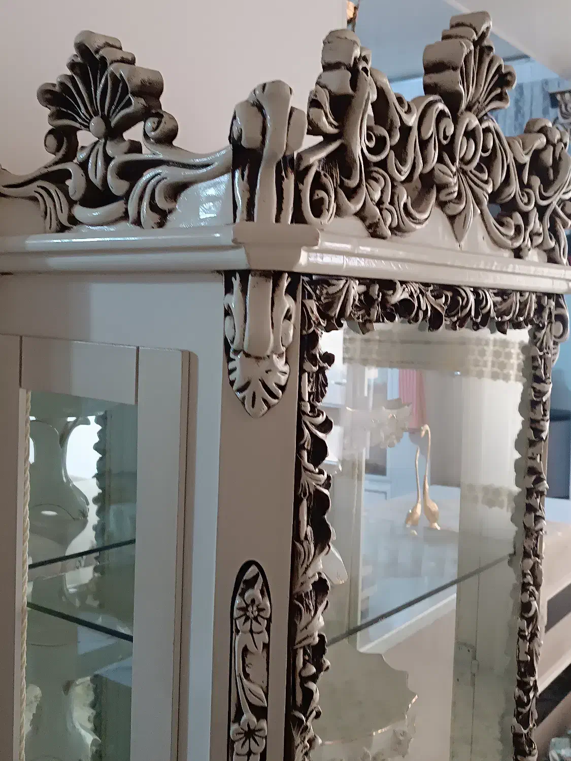 بوفه تمام چوب|بوفه، ویترین، کنسول|مراغه, |دیوار