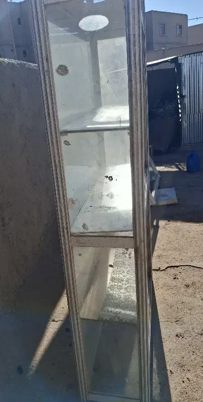 بوفه ظرف آلمینیومی|بوفه، ویترین، کنسول|زاهدان, |دیوار