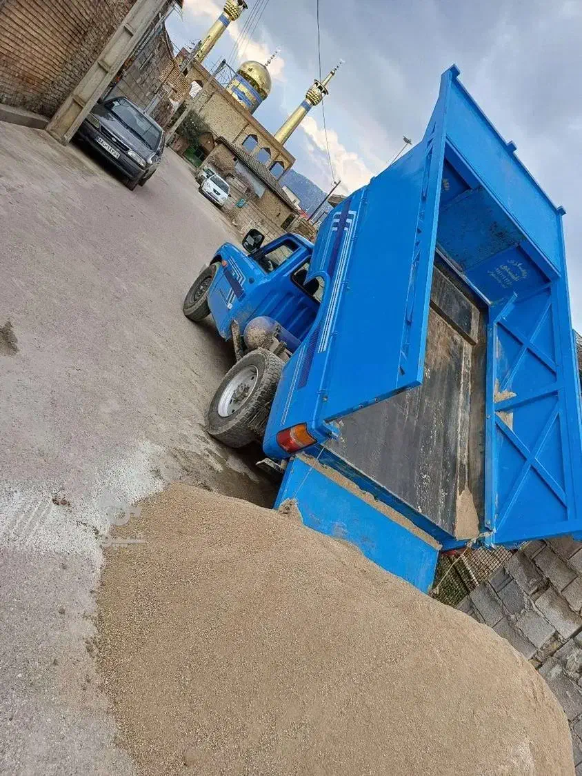 حمل فوری نخاله مصالح ماسه خاک آجر چال با نیسان|مصالح و تجهیزات ساختمان|نیشابور, شهرک قدس|دیوار