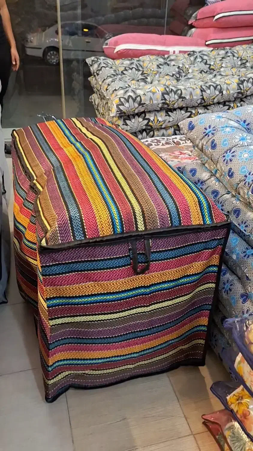 کاور رختخواب جاجیم|رختخواب، بالش، پتو|یزد, |دیوار