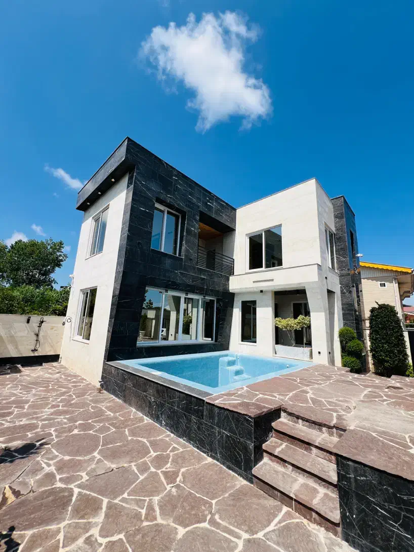 ویلا فول هوشمند/سندتکبرگ/امنیت بالا/طراحی خاص|فروش خانه و ویلا|رشت, منظریه|دیوار