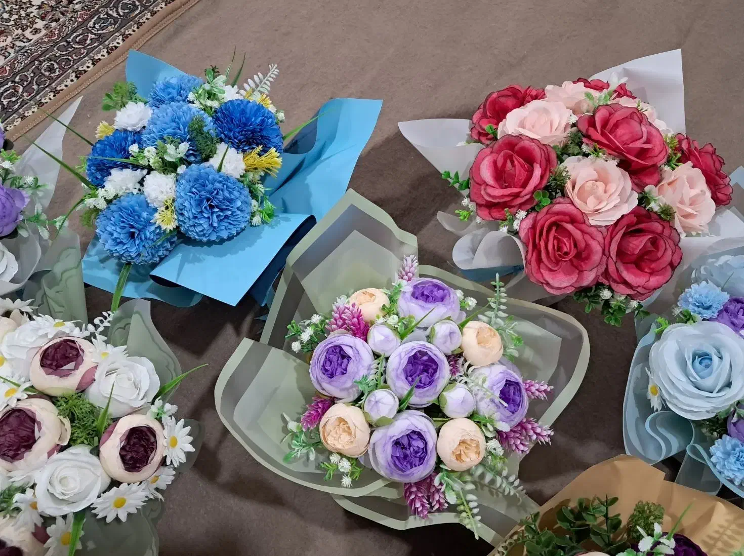 دسته گل و باکس|گل مصنوعی|خرم‌آباد, |دیوار