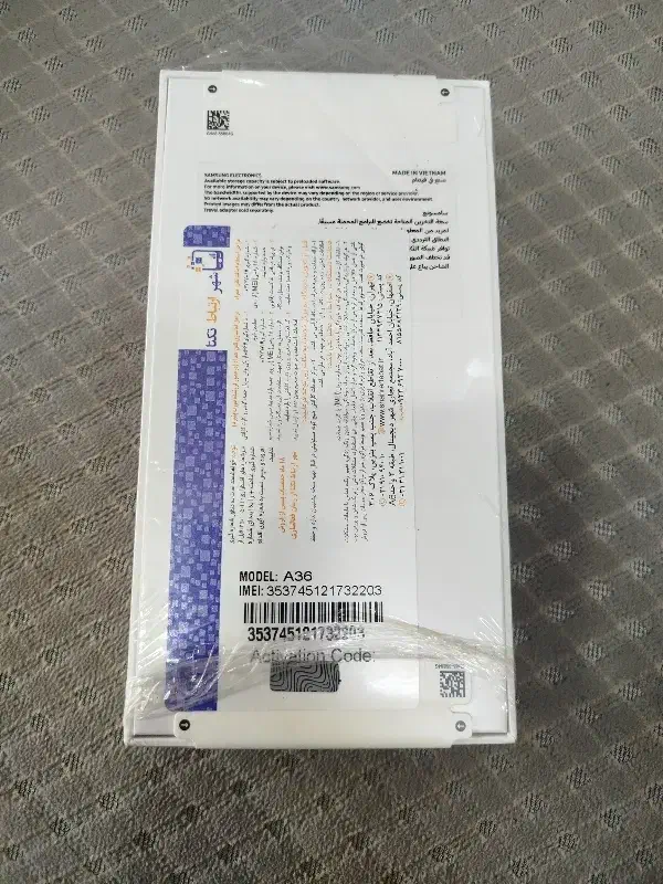 a36 5G ساخت ویتنام 256/8 رنگ مشکی|موبایل|ایرانشهر, |دیوار