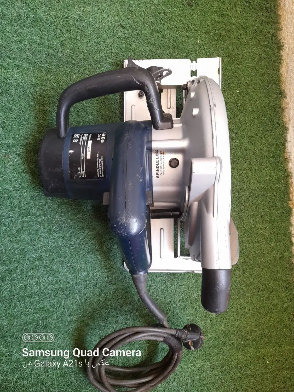 اره دیسکی گردبر ۱۵۰۰وات AEG مدلCS66 اصل آلمان|ابزارآلات|کرج, گلستان|دیوار