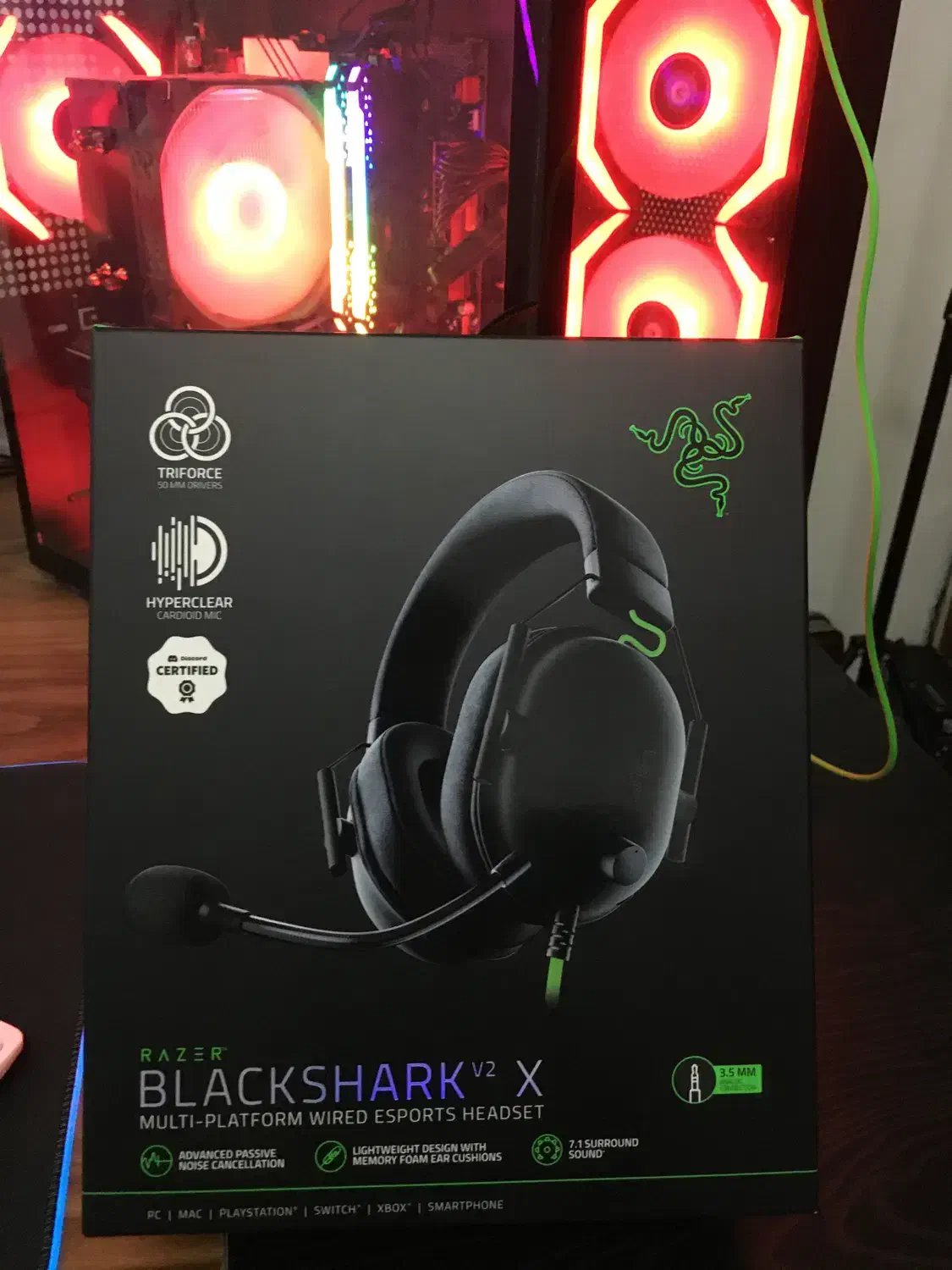 ( دوربین ۱۰۸۰ )RAZER BlackShark V2|قطعات و لوازم جانبی رایانه|رشت, معلم|دیوار