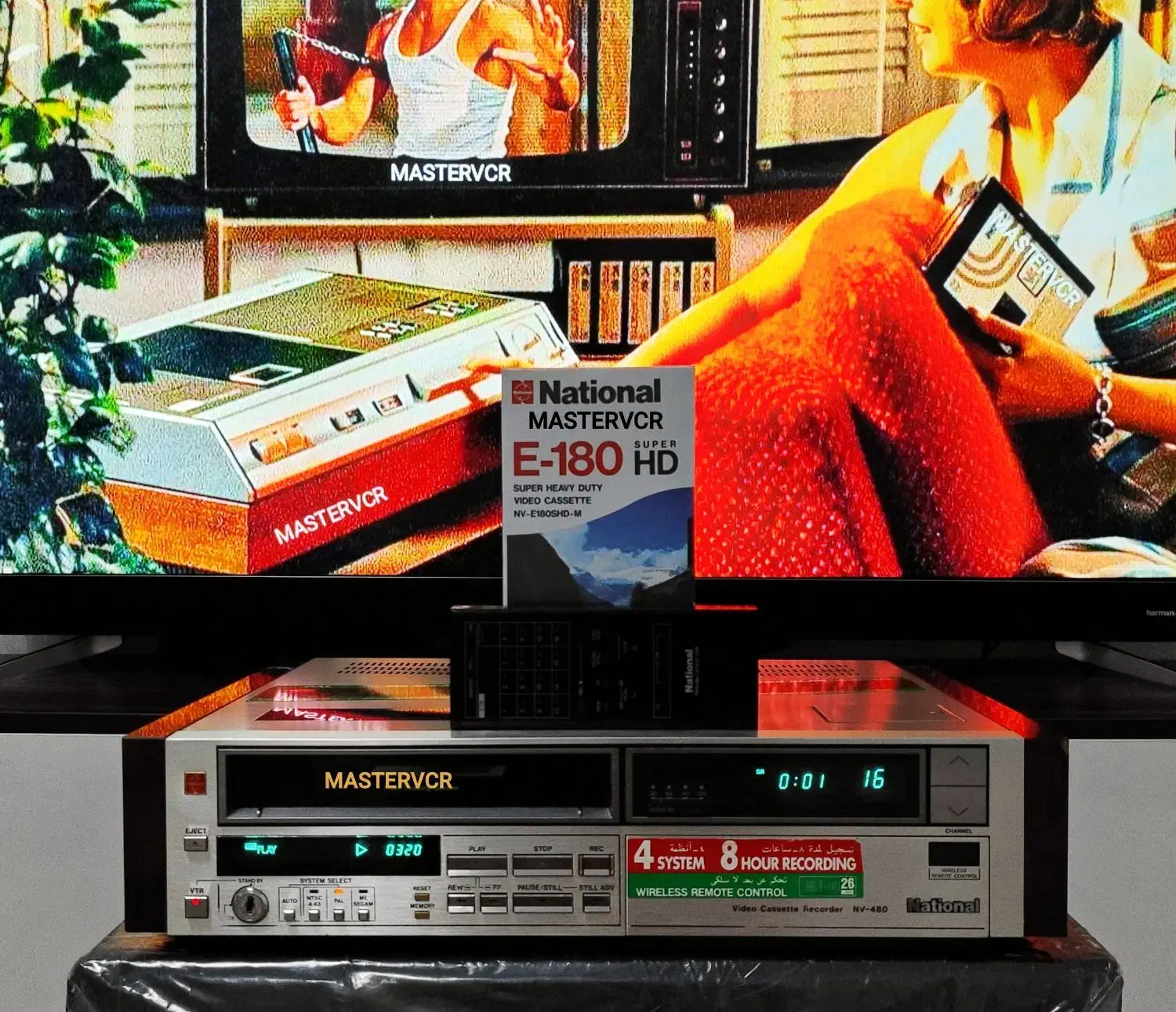 ویــدئو نــشنال 480 MASTERVCR|پخش‌کننده DVD و ویدیو|تهران, نیاوران|دیوار