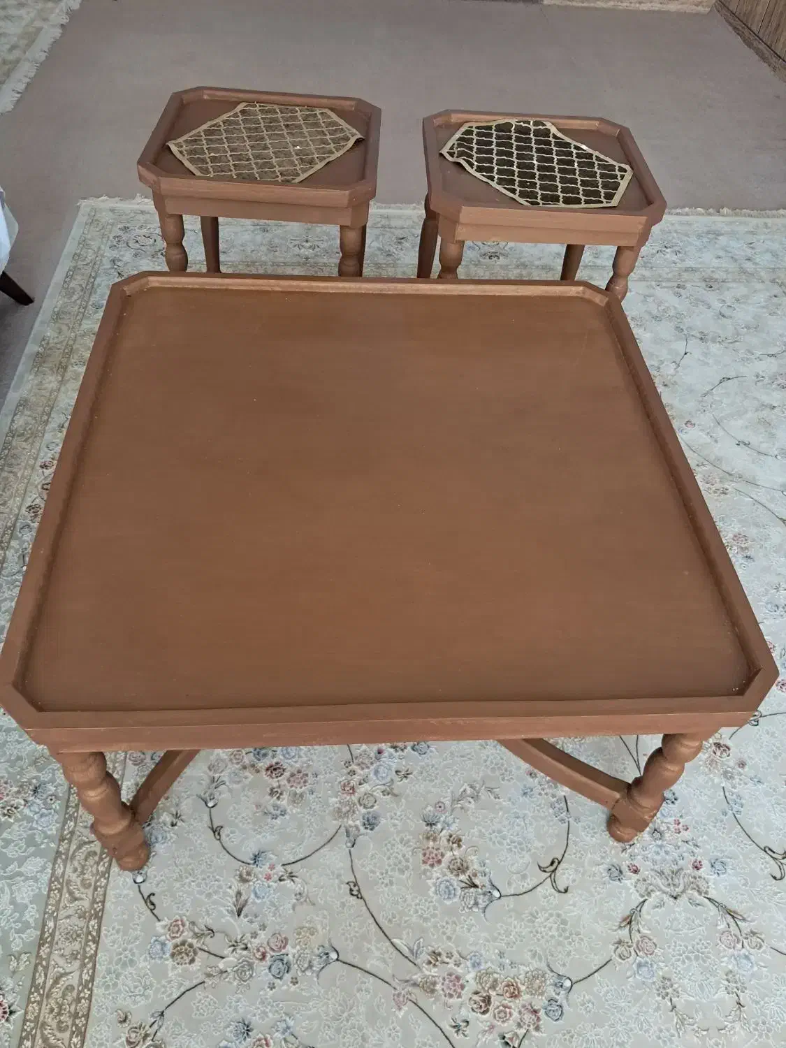 جلو مبلی و میز عسلی|مبلمان خانگی و میز عسلی|ایذه, |دیوار