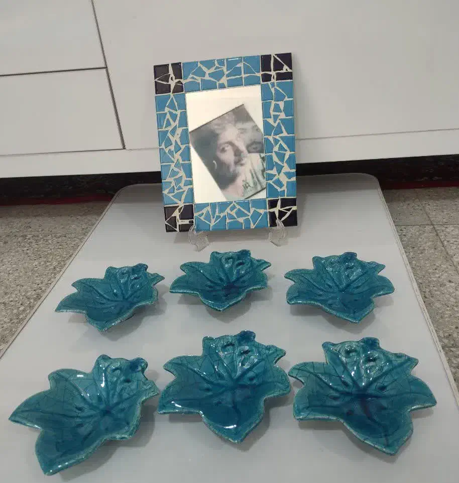 ظرف سفالی زیبا و عالی|صنایع دستی و سایر لوازم تزئینی|نورآباد ممسنی, |دیوار