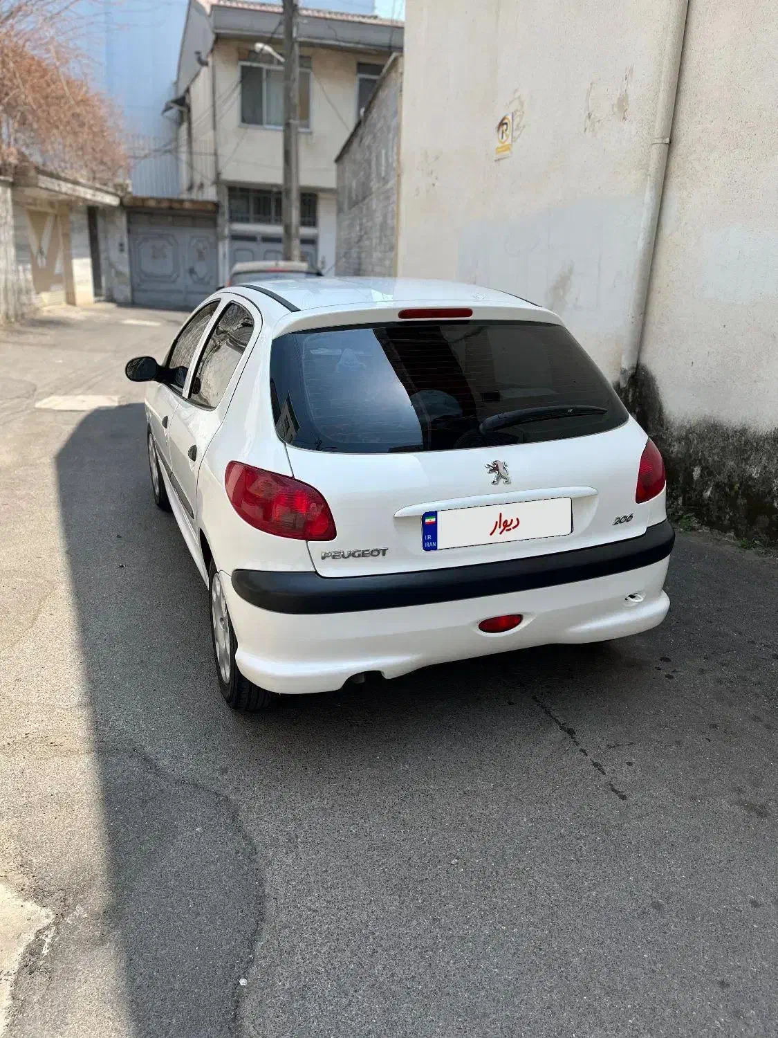 206تیپ2 در حد نو|خودرو سواری و وانت|رشت, لاکانی|دیوار