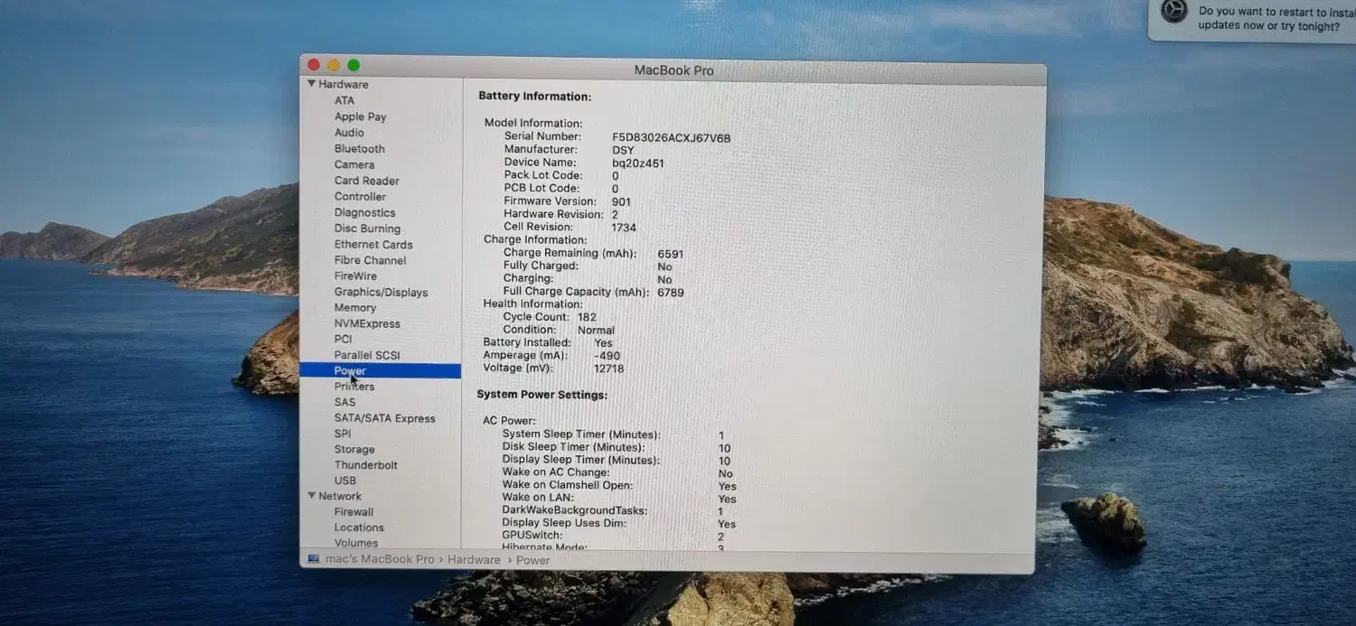 مک بوک پرو تاچ بار Macbook pro 2018 i7 16gb 256gb|رایانه همراه|تهران, میدان ولیعصر|دیوار