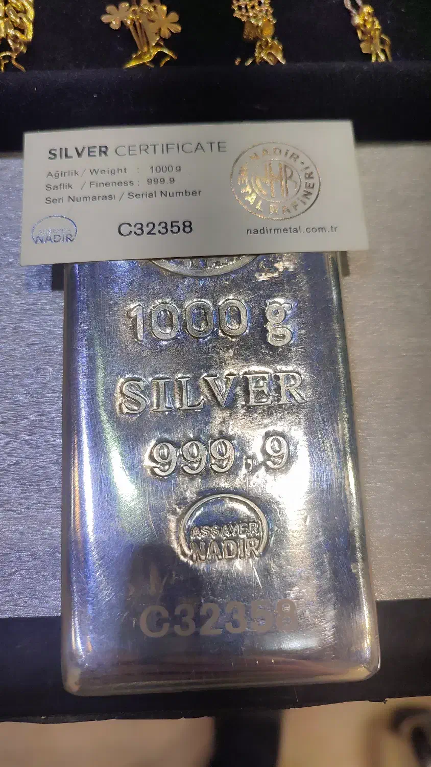 شمش نقره ندیر و طلا|جواهرات|تهران, قیام|دیوار